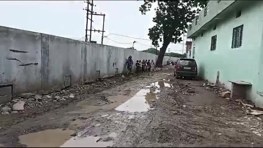 रतलाम जिला तहसील जावरा अब सब कॉलोनी जेल के पीछे आने जाने वाले स्कूल के लोग परेशान आना जाने वाले लोगों कोकाफी दिक्कत आ रह