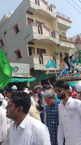 बड़वाह शहर में इर्द मिलाद उन नबी हरसो उल्लास के साथ मनाया गया