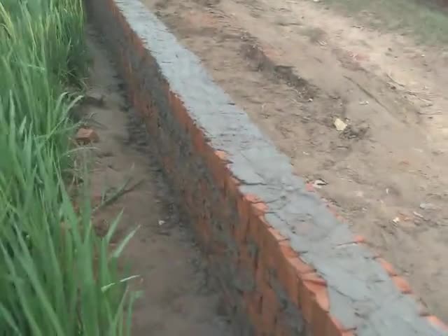 अहीरौली खजनी थाना हरपुर मे आरसिसि का कार कीया