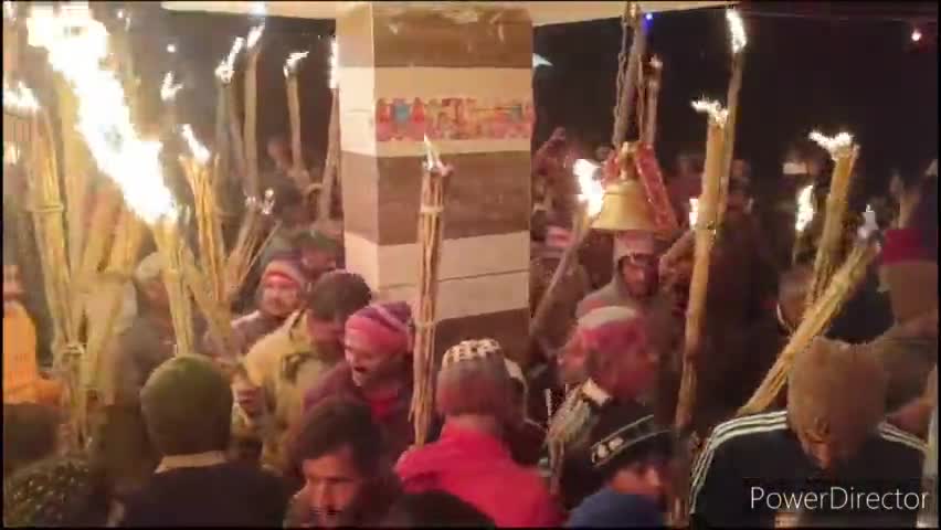 नौहरा: गिरिपार इलाके में पौराणिक तरीके से मनाई गई दीपावली, गांवों में निकाली गई मशाल यात्राएं
