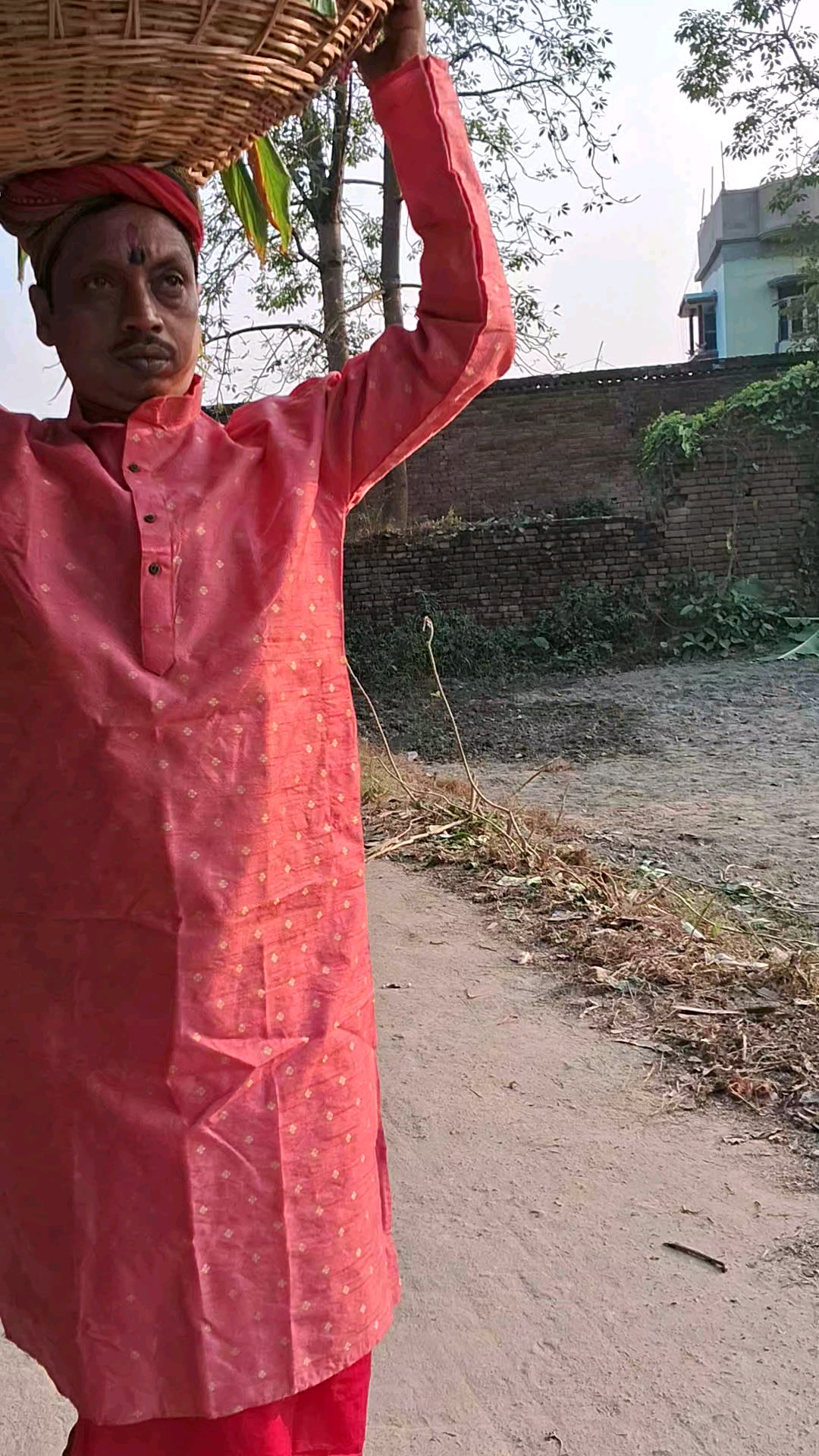 छठपूजा का पहला पूजा बिसनपुर बथुआ