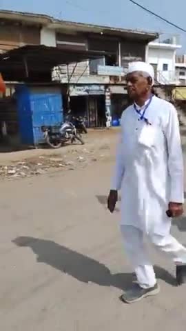 कांग्रेस सेवादल के प्रशिक्षण शिविर में समापन अवसर पर जवा में निकली गई रैली में।