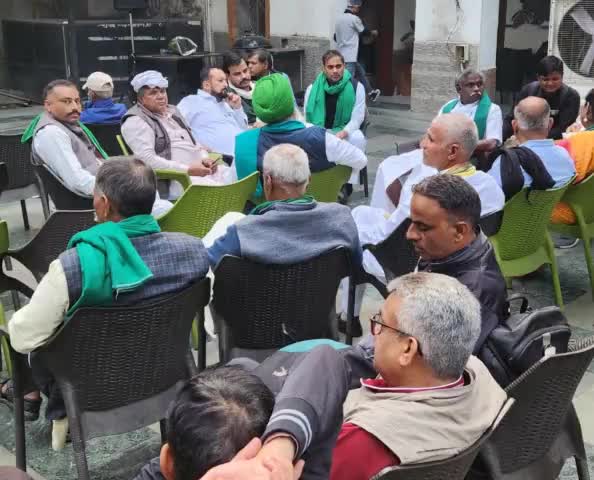 #Delhi #दिल्ली 
26 November को #खनौरी #बॉडर होने वाली #भूख #हड़ताल पर चर्चा।#Discussion on the #hunger #strike to be held on 26 November at #Khanauri #border
#Bhartiya_Kisan_Sangatghan