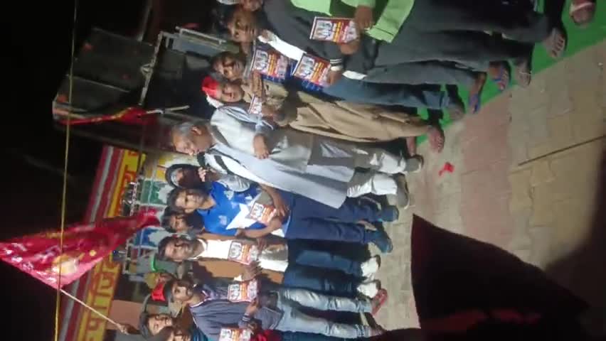 sarnavli gaon mein ki meeting Dr Sanjay Kashyap ji mamla Aarakshan ko lekar Kashyap samaj ka anusuchit jaatiyon ka