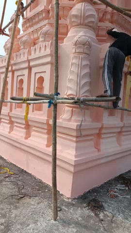 मंदिर गुम्बज शिखर गुडी निर्माण एवं गुम्बज कलर काम मूर्ती बनाने के लिये संपर्क करें 9545271452#बिहार #भोलेनाथ