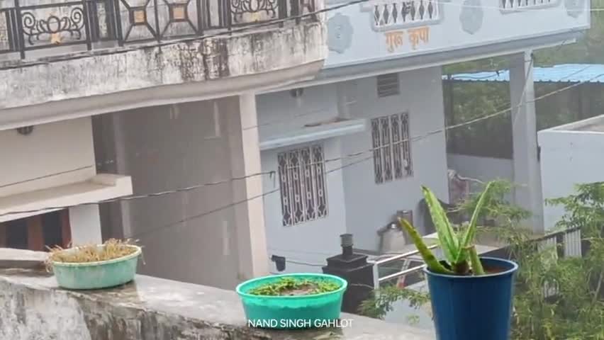 मालपुर में बरसात का दौड़ जारी मालपुरा में हुई बरसात