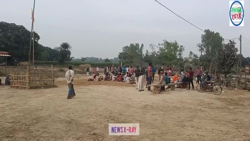 कब्रिस्तान के घेराबंदी काम को ग्रामीणों ने रोका﻿ ﻿