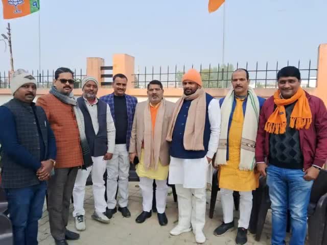 #भाजपा #गोरखपुर क्षेत्र के अध्यक्ष सहजानंद राय से मुलाकात हुआ।