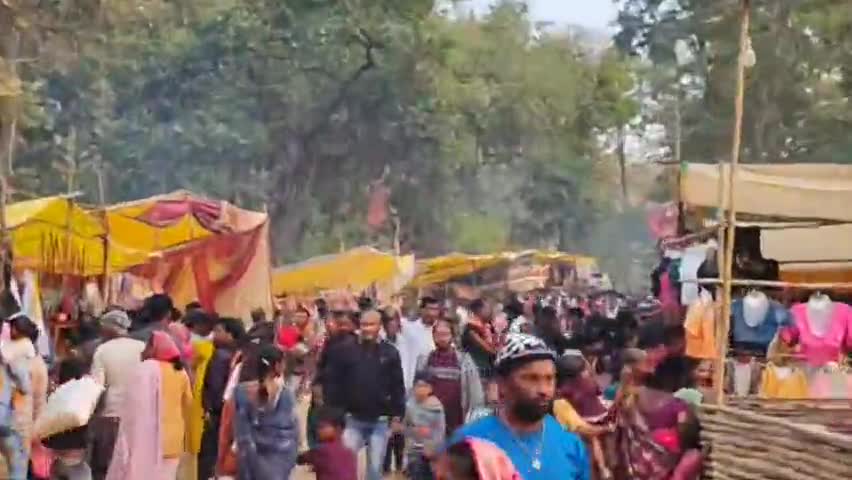मकर संक्रांति के पर्व पर अम्बा माई मे भक्तों ने किये अम्बा माई के दर्शन नदियों मे स्नान कर लिया पुण्यलाभ