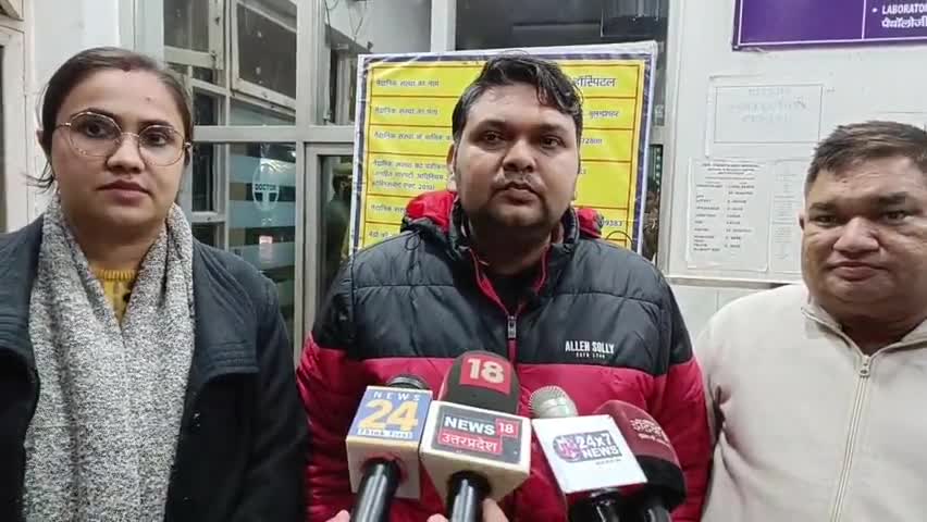 *बुलंदशहर चंपादेवी हॉस्पिटल में हरियाणा व बुलन्दशहर स्वास्थ विभाग की टीम ने भूंण लिंग परीक्षण करने वालों गिरोह के महिला