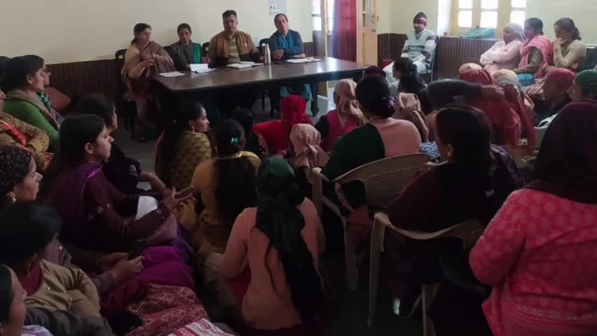 शिलाई: अनिता को अध्यक्ष, चंदरकला को महासचिव और सीमा को प्रोजेक्ट शिलाई की कोषाध्यक्ष बनाया गया