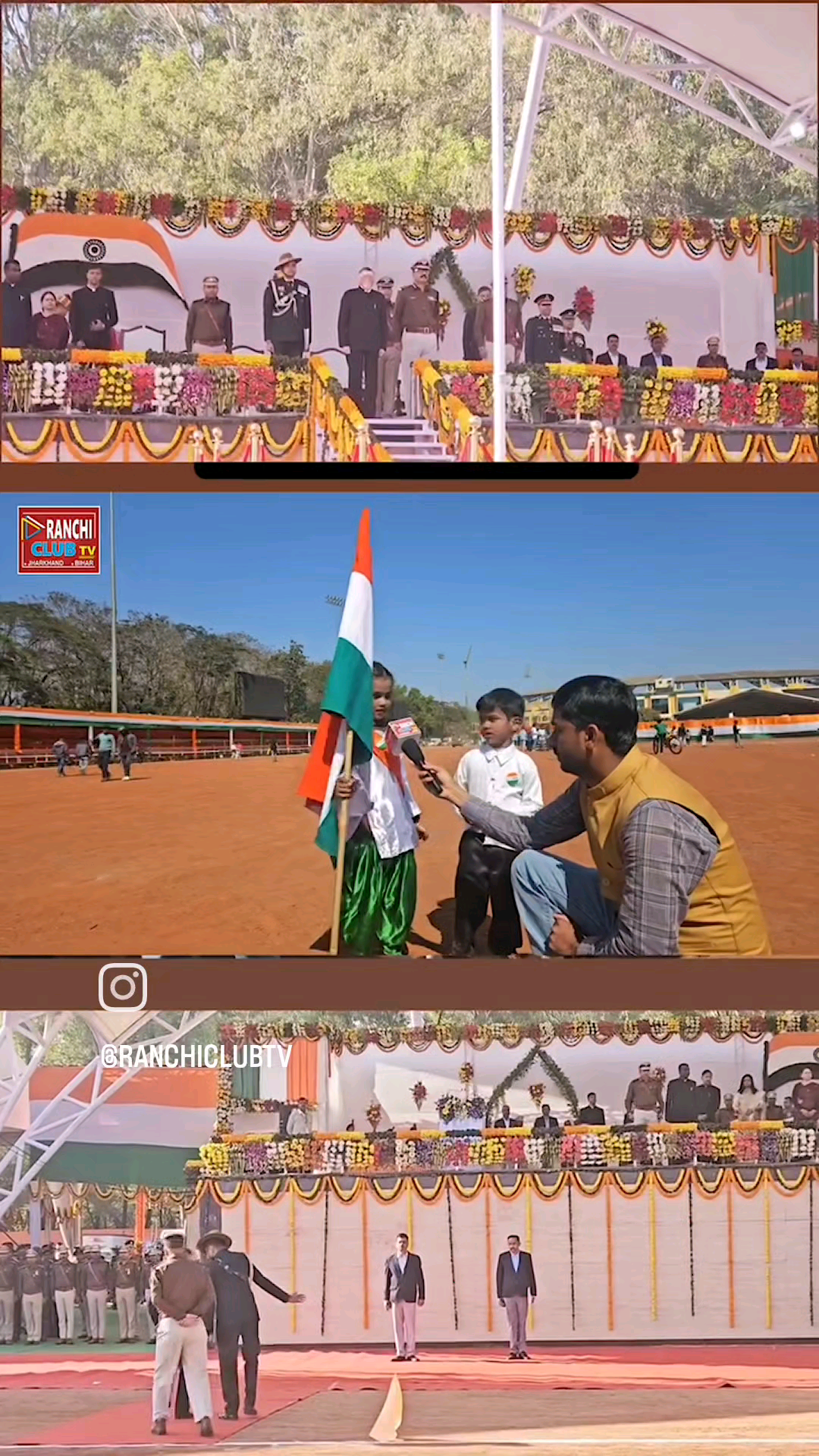 छोटी सी बच्ची स्वतंत्रता दिवस पर सुनाई गाना गीत #news #republic #happyrepublicday #trending #ranchi #viral #jharkhandned