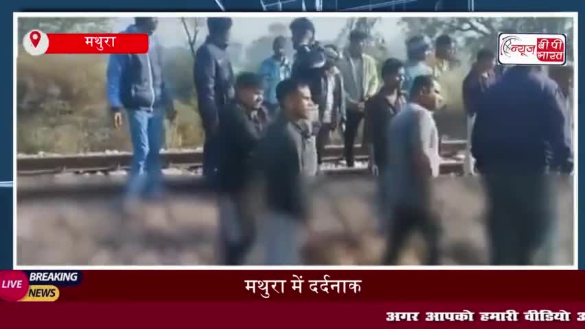मथुरा में दर्दनाक हादसा,  ट्रेन की चपेट में आए गोवंश, सात की मौत
#मथुरा #दर्दनाक #हादसा #ट्रेन #चपेट #गोवंश