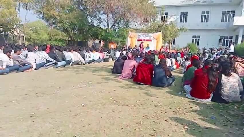 आज महाराणा प्रताप महाविद्यालय में उनियारा टोंक में फर्स्ट सेमेस्टर तथा एनएसएस शिविर का कार्यक्रम का आयोजन किया जा रहा है