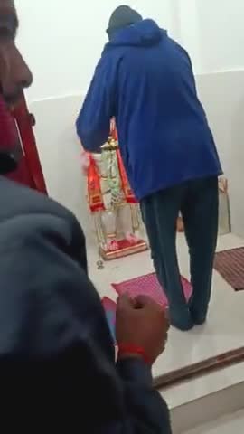 gram Jamunia mein 31 tarikh 31 January ko Hanuman ji ki Madiya Mein Shri Hanuman Ji Maharaj ki sthapna ki gai AVN 5 Janu
