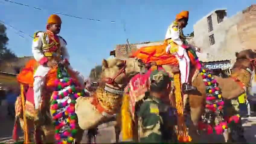 *जैसलमेर के पोकरण से विश्व विख्यात डेजर्ट फेस्टिवल की भव्य शुरुआत*