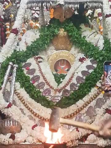 🌺🌻🌻 
*#श्री_हनुमान_जी_महाराज जी की प्रातः कालीन शुभ मंगला श्रृंगार आरती दर्शन*🌺 _*#श्री_हनुमानगढ़ी_अयोध्याधामजी।।*_ 🌺🌻 दिनांक~11/2/2025 मंगलवार 🌻🌺 श्री हनुमान जी महाराज सबके सकल मनोरथ सिद्ध करें।। स्वस्थ और प्रसन्न चित्त रखें।।🌺🌻