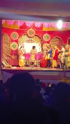 कोर्रम में रामलीला का भव्य आयोजन