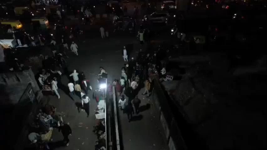 सीलमपुर: शब-ए-बारात पर उत्तर पूर्वी दिल्ली के सीलमपुर सहित मुस्लिम बहुल इलाकों पर ड्रोन कैमरों से रखी गई नज़र