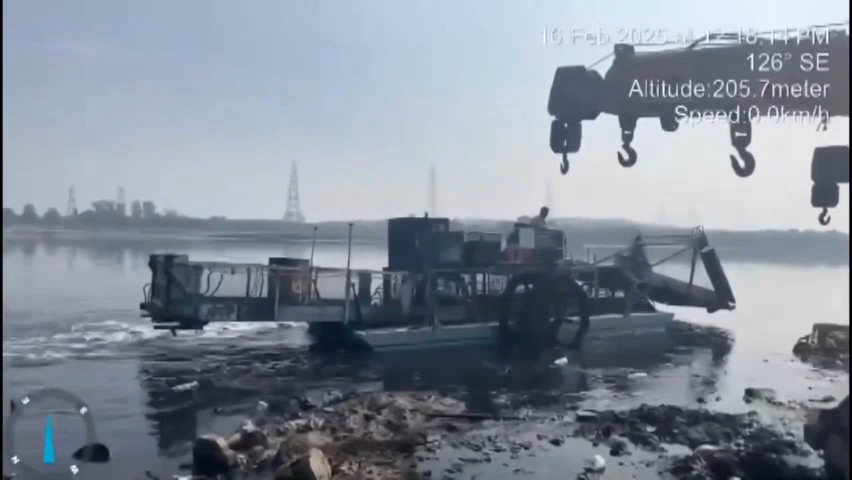 शाहदरा: दिल्ली में यमुना नदी की सफाई का काम शुरू, भाजपा ने इसे ऐतिहासिक दिन बताया