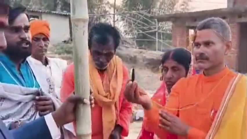डाँटो कला में श्री श्री 108 शत चंडी महायज्ञ की तैयारी शुरू,हुआ भूमि पूजन