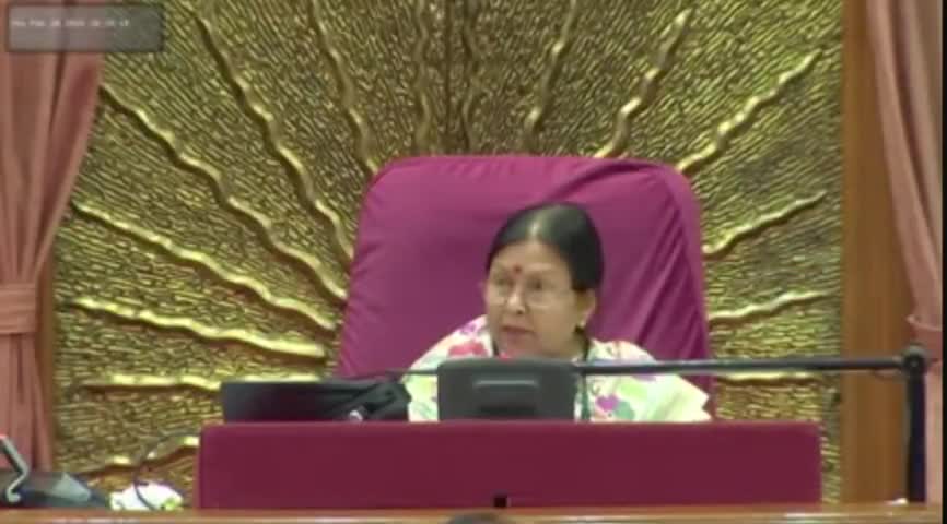 विधानसभा में बोले फरीदपुर के विधायक डाॅ. श्याम बिहारी लाल ✍️