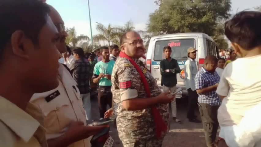 बोडला: ग्राम नरोधी के पास यात्री बस की चपेट में आने से बाइक सवार बुजुर्ग की हुई मौत