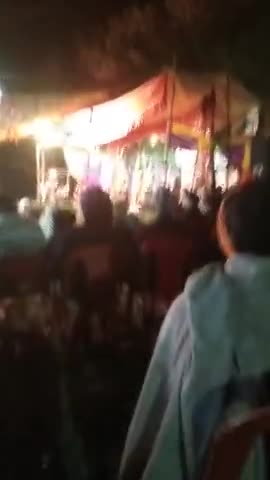 श्री पातालेश्वर धाम ग्राम सन्दी रामलीलामेंलक्ष्मण शक्ति का मंचन किया गया