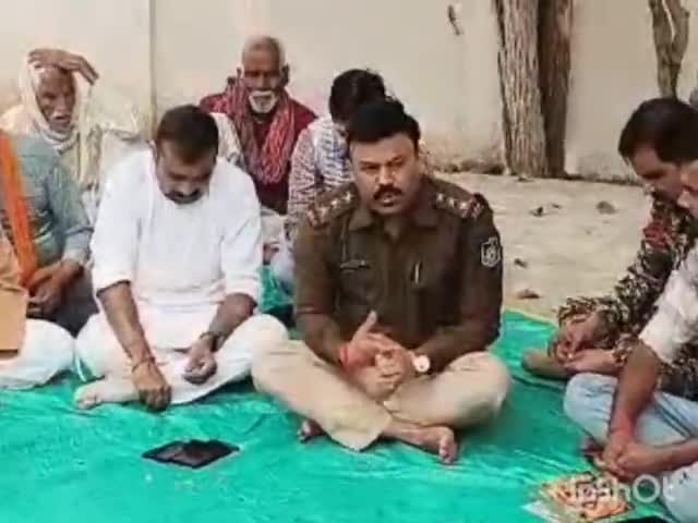नशामुक्ति समरसता चौपाल का आयोजन,घरेलू हिंसा का मूल कारण शराब: लहार थाना प्रभारी रविन्द्र शर्मा