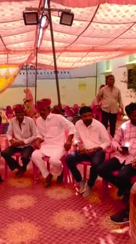नावां पूर्व विधायक महेंद्र जी चौधरी आज ग्राम इंदौखा में जालम सिंह जी की पौत्री की शादी में शामिल हुए