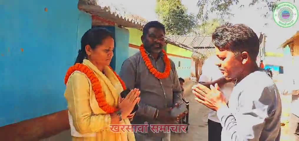#खरसावां: विधायक की पत्नी बासंती गागराई ने किया 67 लाख 15 हजार के तीन योजनाओं का शिलान्यास।