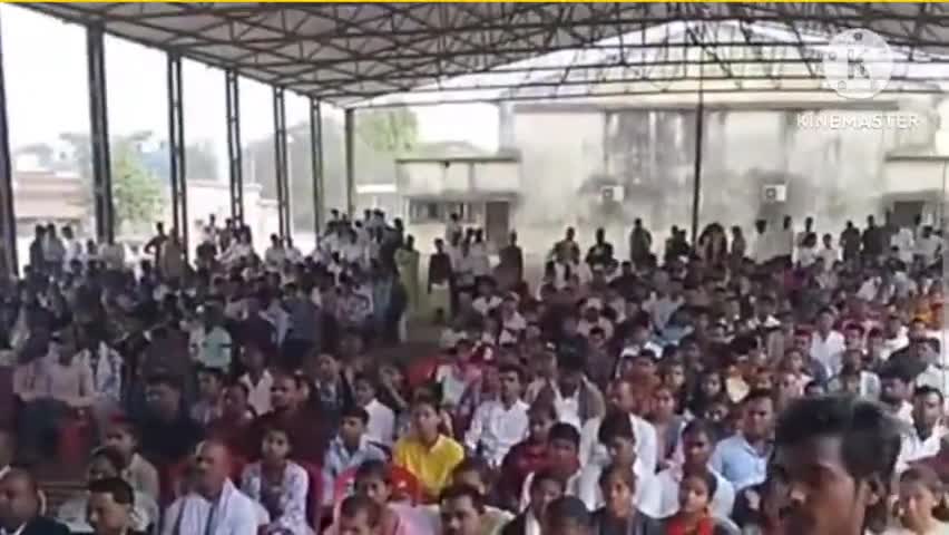 बिहार प्रतिभा खोज परीक्षा इनाम वितरण समारोह में #डॉ_एस_एम_झा का संबोधन, कलाभवन, पूर्णिया