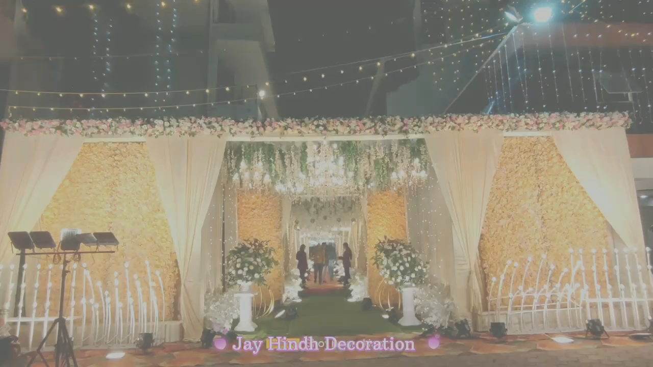 Garden Decoration hotel gomti nandan bina #marriage #decoration #viral