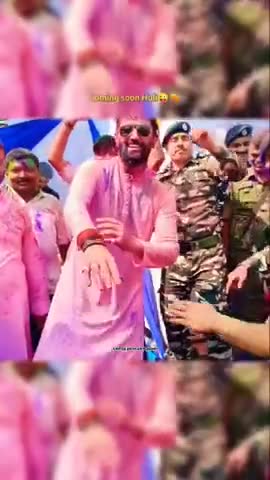 happy Holi chirag bhaiya #चिराग_पासवान
