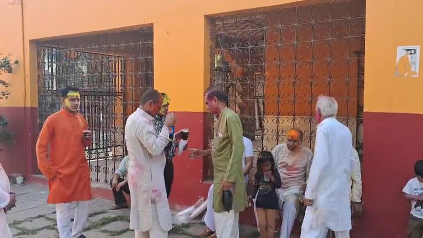 ब्राह्मण समाज द्वारा शनिवार को मनाया गया होली #holi #dharm #bihar 
#news #news_live