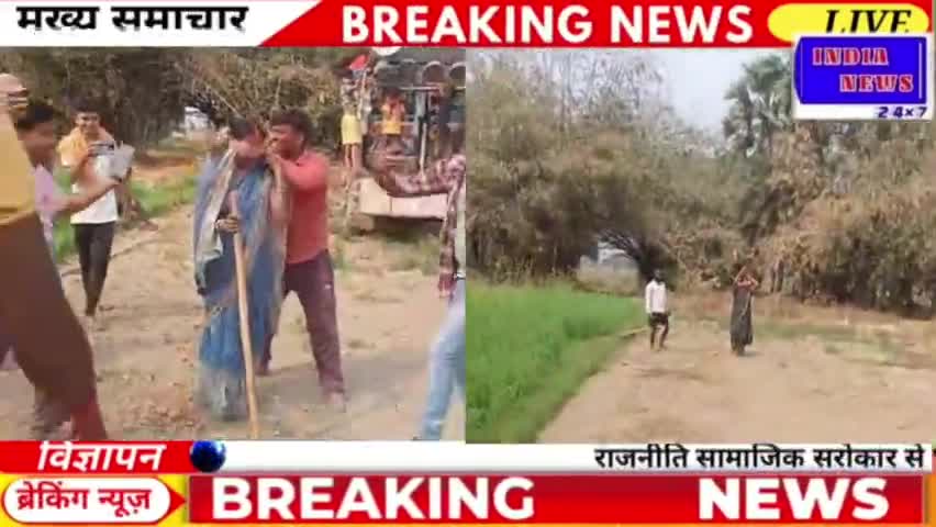 सिमरिया  में महिलाओं ने  बुढ़वा मंगल के दिन अनोखा मठका फोड़ का आयोजन ,
