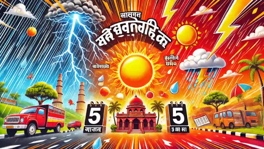 Jharkhand Weather Forecast ! अगले 5 दिनों का मौसम पूर्वानुमान | Ranchi Weather Update | #Mausam #JharkhandWeather #Maus