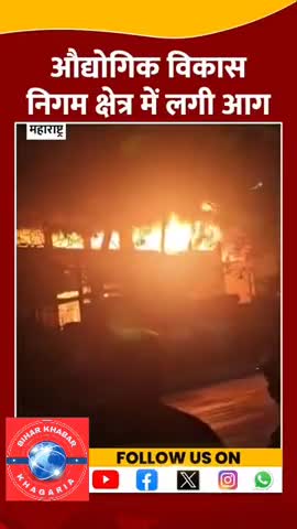 आग बुझाने के लिए 12 दमकल गाड़ियां मौके पर मौजूद #shortvideo

#maharashtranews

#firenews