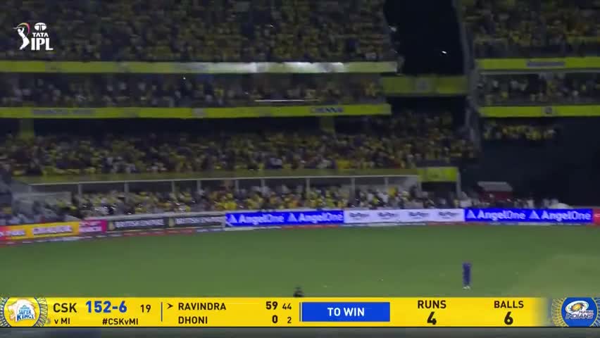 चेन्नई ने मुंबई को 4 Wicket से हराया
#CSK #DHONI #IPL