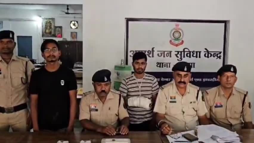 अवैध नशीली टेबलेट बिक्री करने वाले दो आरोपी को चांपा पुलिस ने किया गिरफ्तार
