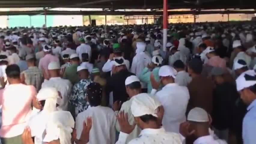 हनुमानगढ़: टाउन में हर्षोल्लास के साथ मनाया गया ईद-उल-फितर का त्योहार, टाउन स्थित ईदगाह में नमाज अदा करने पहुंचे अकीदतमंद