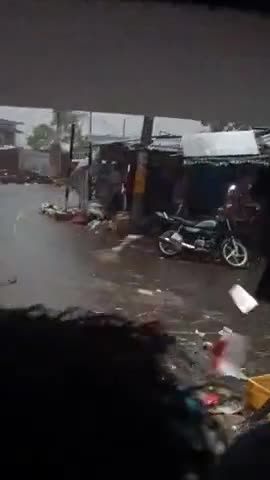 #आज #हवा बहुत ज्यादा के कारण बहुत #क्षति हुआ