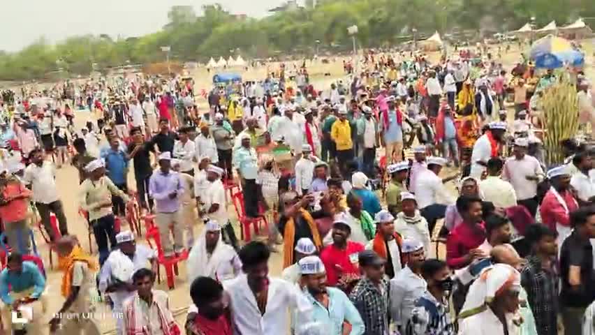 जमालपुर:  पटना गांधी मैदान में आरक्षण वापसी के लिए लाखों की संख्या में जुटे पान तांती जाति के लोग #Jmp#munger#bihar####