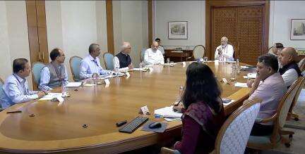 पीएम मोदी ने चक्रवात बिपोर्जोय को लेकर की समीक्षा बैठक, अधिकारियों को दिए निर्देश #चक्रवात