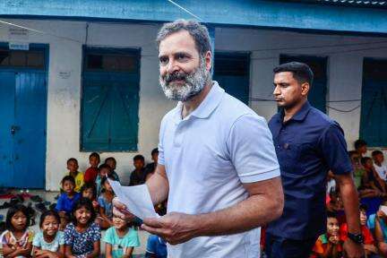 राहुल गांधी मणिपुर की राज्यपाल अनुसुइया उइके से मिले, समाज के सभी वर्गों से की शांति की अपील #राहुल