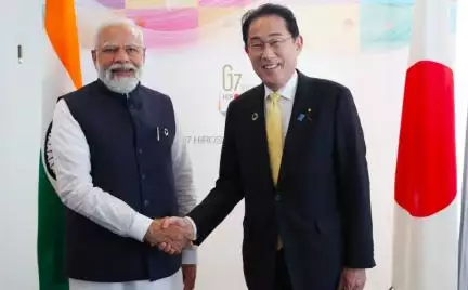 पीएम मोदी ने जापानी पीएम से की मुलाकात, वैश्विक साझेदारी को मज़बूत करने पर की चर्चा #नरेंद्र_मोदी