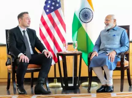 पीएम मोदी से मिले दुनिया के सबसे अमीर शख्स एलन मस्क, कहा- 'मैं उनका फैन हूं' #नरेंद्र_मोदी #मस्क
