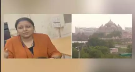 दिल्ली में अक्षरधाम मंदिर के पास ड्रोन उड़ाने को लेकर बांग्लादेशी महिला पर दर्ज हुआ केस #अक्षरधाम_मंदिर #ड्रोन