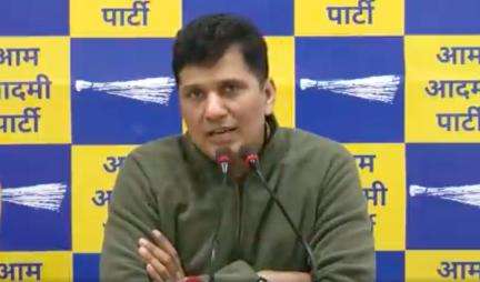 BJP ने दिल्ली की जनता के साथ धोखा किया है, केंद्र ने MCD को नहीं दिया ₹1 का फंड: सौरभ भारद्वाज #नगर_निगम