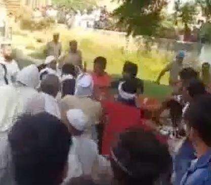 पंचायत चुनाव के लिए पहले चरण के मतदान के दौरान नूंह में 2 पक्षों में हुई मारपीट, कई लोग घायल #पंचायत_चुनाव